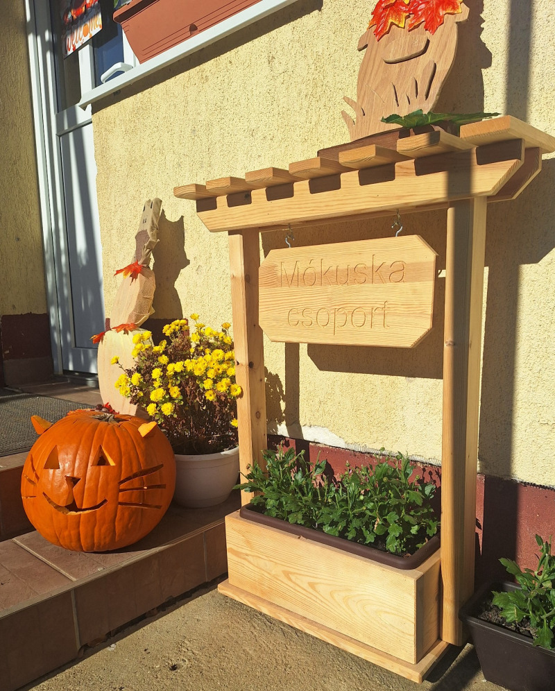 Tökfaragás a Mókuska csoportban