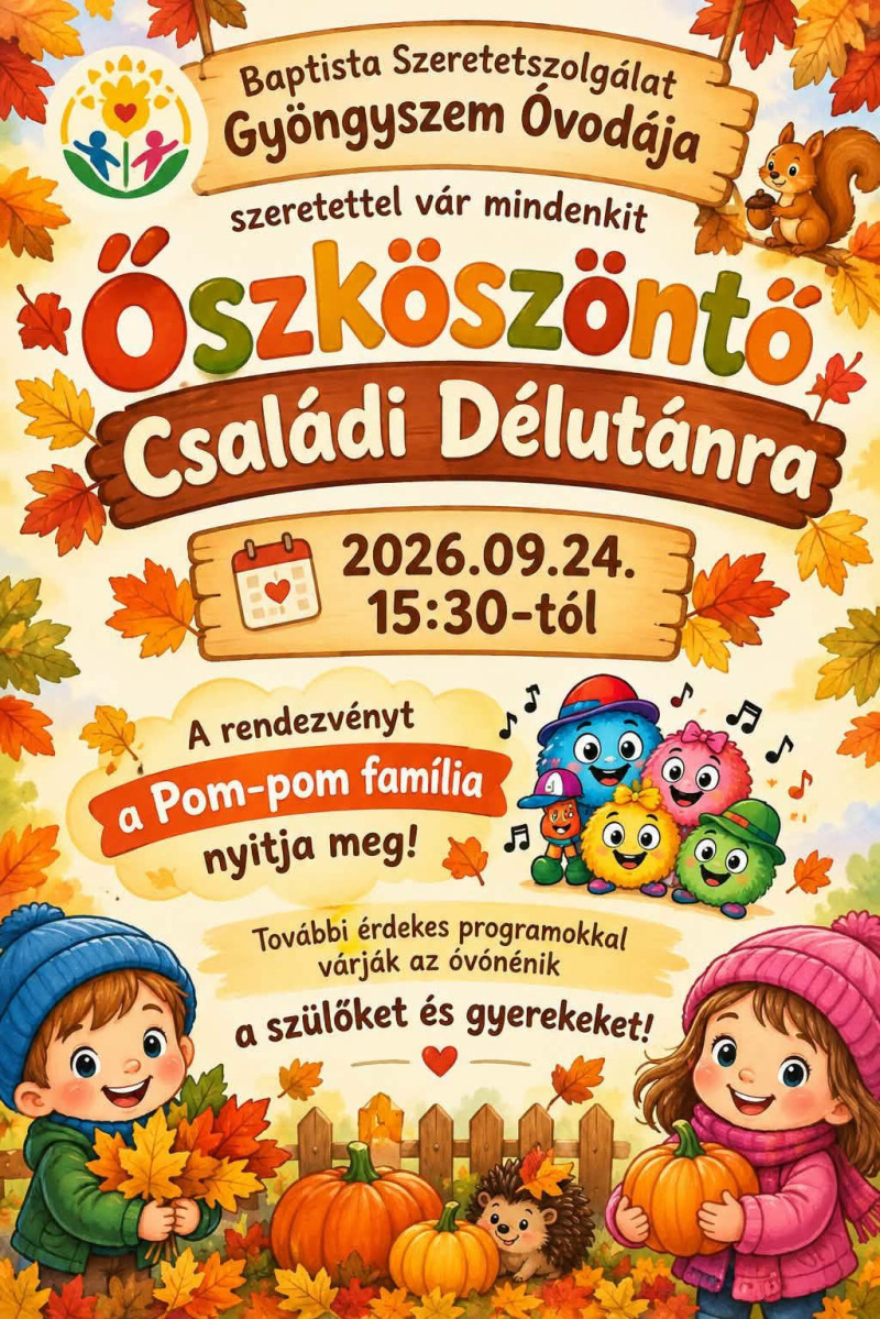 Őszköszöntő családi délután
