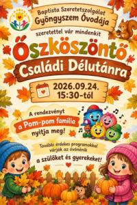 Őszköszöntő családi délután